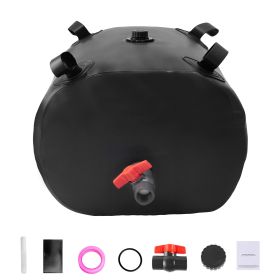 Water Storage Bladder, 29.85 Gallon (113L) Water Storage Container Tank, 1000D PVC Thickened Soft Bag Bladder