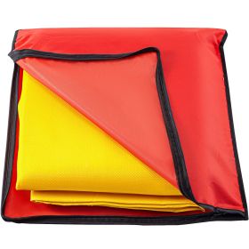8 x 10 Ft Welding Blanket Gold Fiberglass Blanket Portable Fiberglass Fire Retardant Blanket Welding Mat Welding Fireproof Thermal Resistant Insu